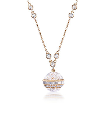 Pearl and Diamond necklace